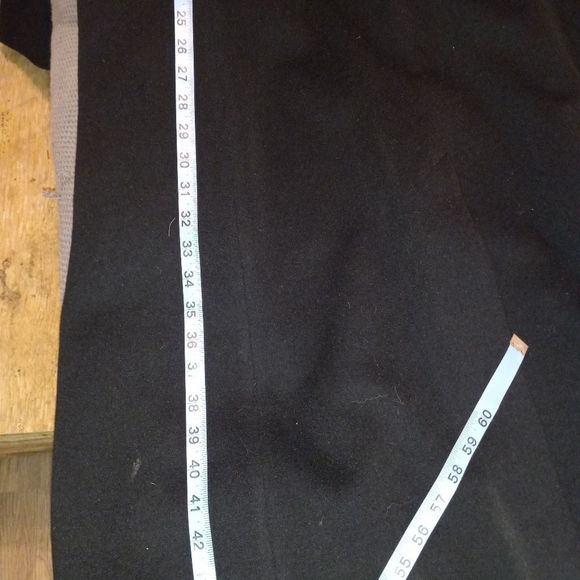 Vintage Fleurette Lined Wool/Cashmere Long Jacket - Picture 7 of 10